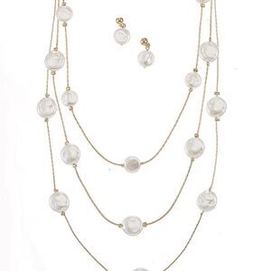 Minimal Necklace, Thin Multilayered Minimalist Statement Choker Necklace